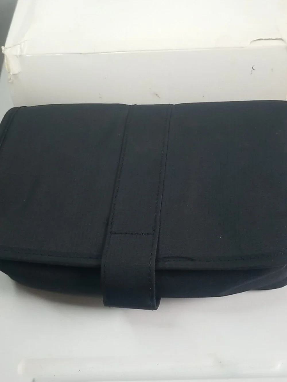 Givenchy Black Women's en's Toiletry Pouch with Silver Hardware